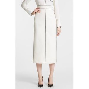 Valentino Wool Midi Pencil Skirt